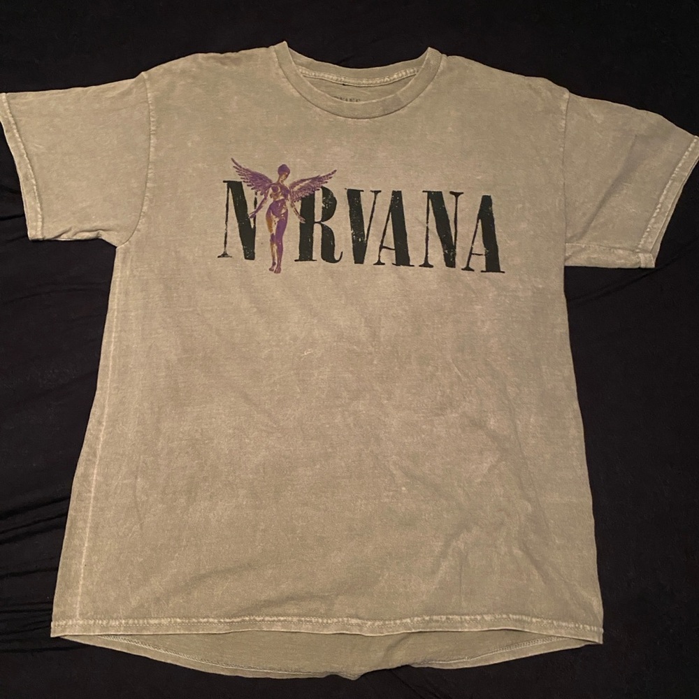 Vintage NIRVANA In Utero Tee | Grunge 90s Band Shirt | Distressed Graphic | NEW - Picture 2 of 3